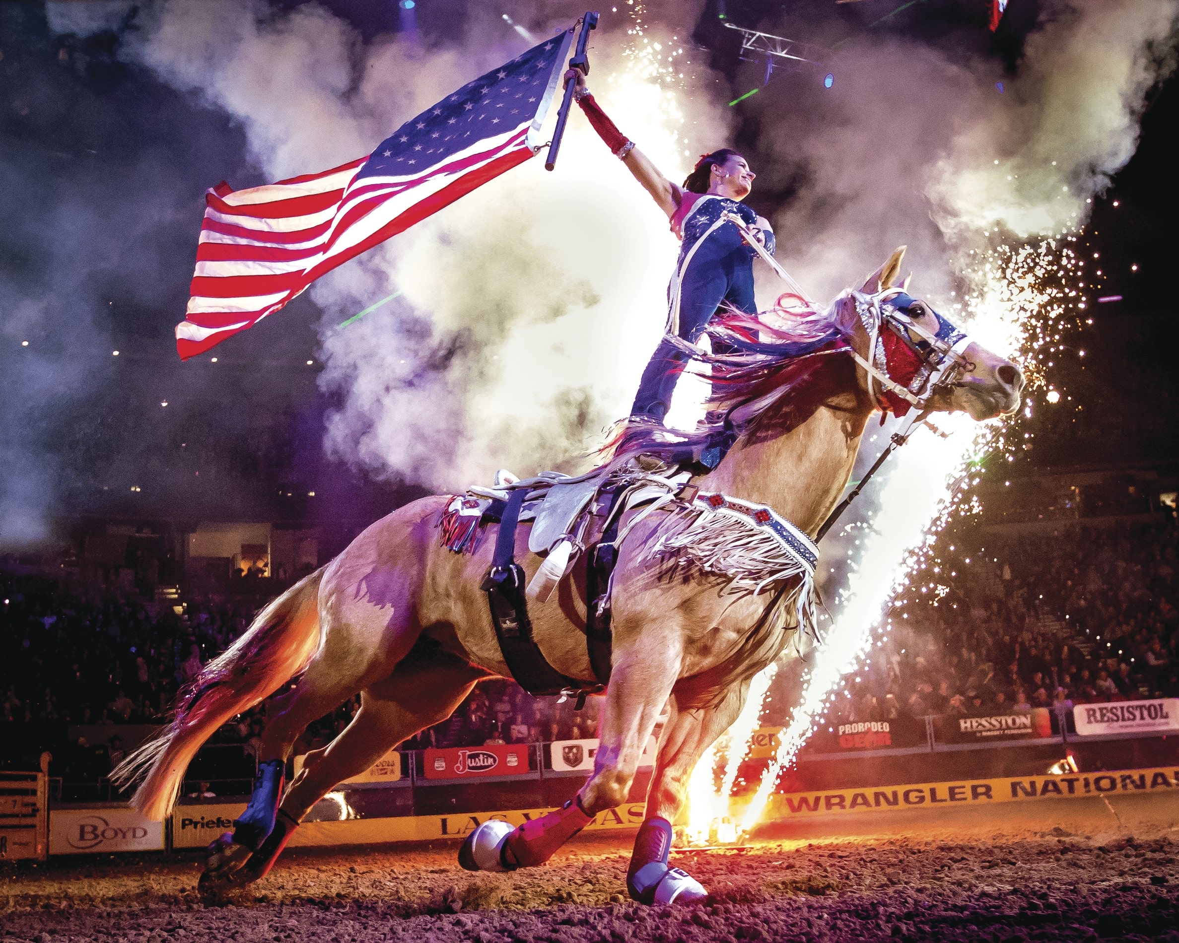 the 35th wrangler national finals rodeo will storm the city for 10 days