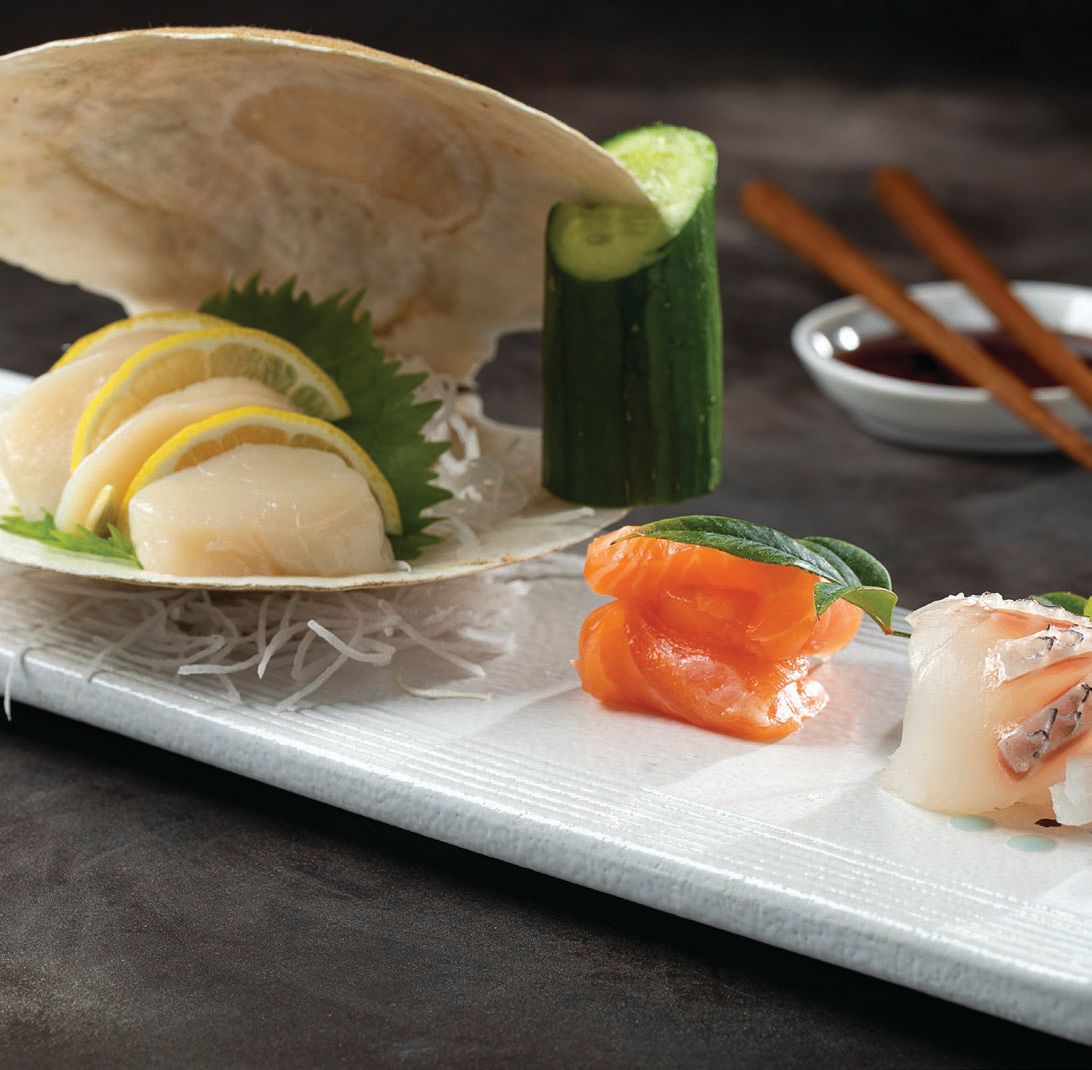 Robata En’s sashimi omakase PHOTO COURTESY OF BRANDS