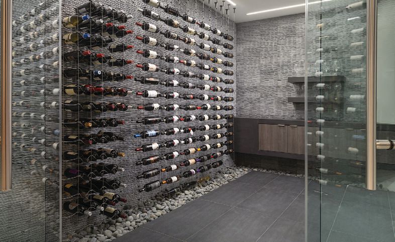 The stunning wine cellar..PHOTO BY JPM STUDIOS