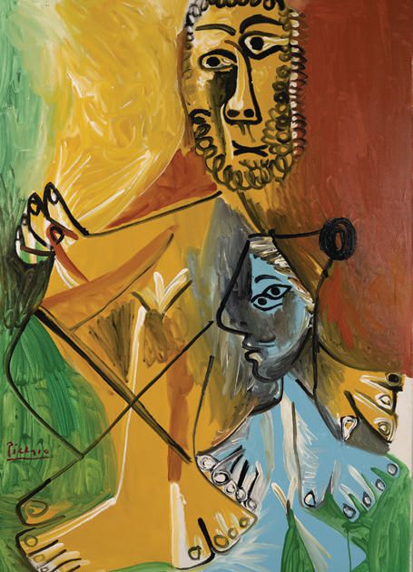 Pablo Picasso, “Homme et enfant” PHOTO: COURTESY OF MGM RESORTS INTERNATIONAL