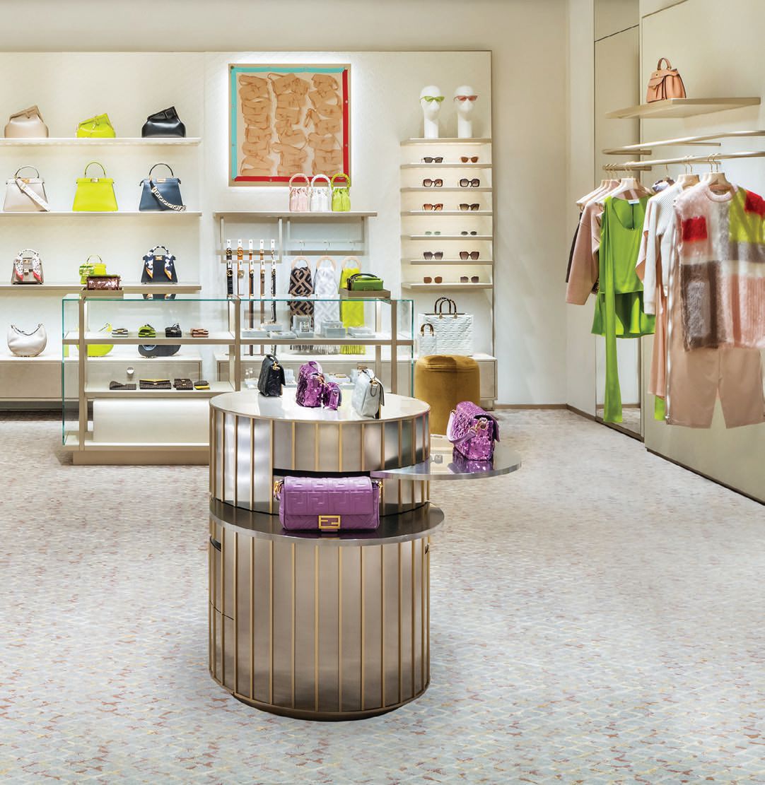Colorful bags and fabulous accessories await at the new Fendi boutique at The Shops at Wynn PHOTO COURTESY OF BRANDS