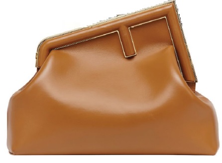 Fendi First medium bag in nappa leather camel. PHOTO COURTESY OF BRANDS