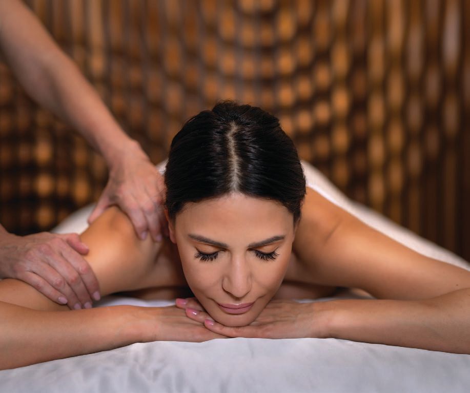A menu of massages awaits at The Spa at Palms Casino
Resort PHOTO COURTESY OF BRANDS
