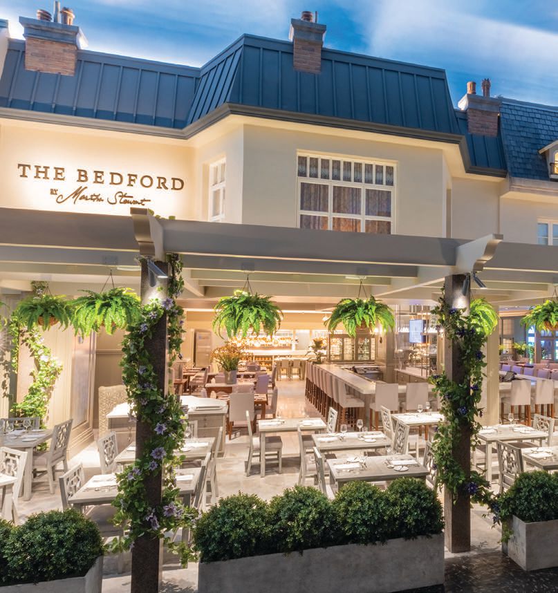 The Bedford’s lush exterior PHOTO COURTESY OF CAESARS ENTERTAINMENT