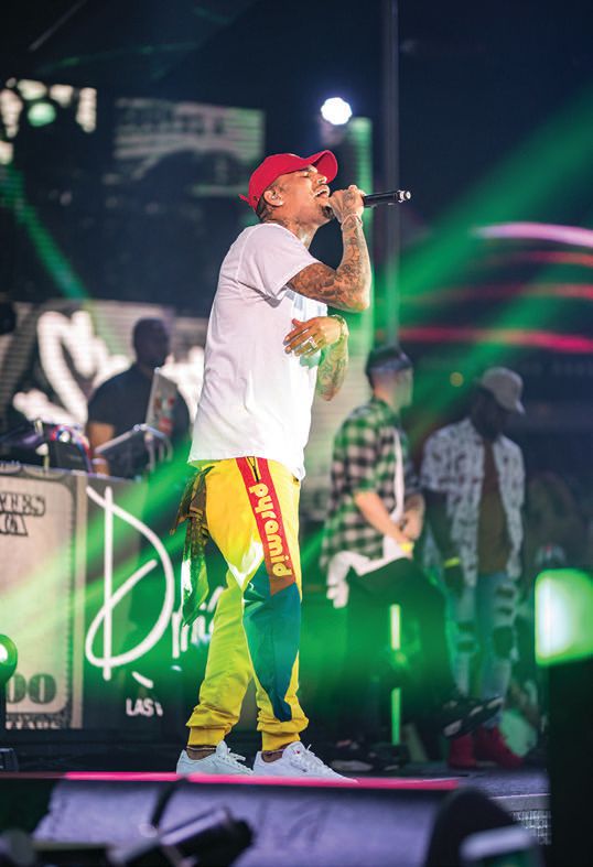 Get up close and personal with Chris Brown at Drai’s. PHOTO BY GLOBAL MEDIA GROUP